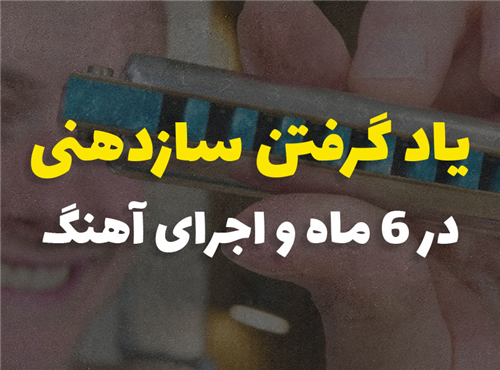 چگونه در ۶ ماه سازدهنی را از صفر تا اجرای 20 آهنگ یاد بگیریم؟