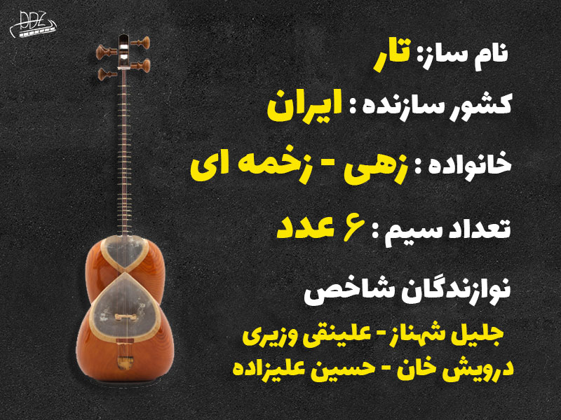 مشخصات کلی ساز تار